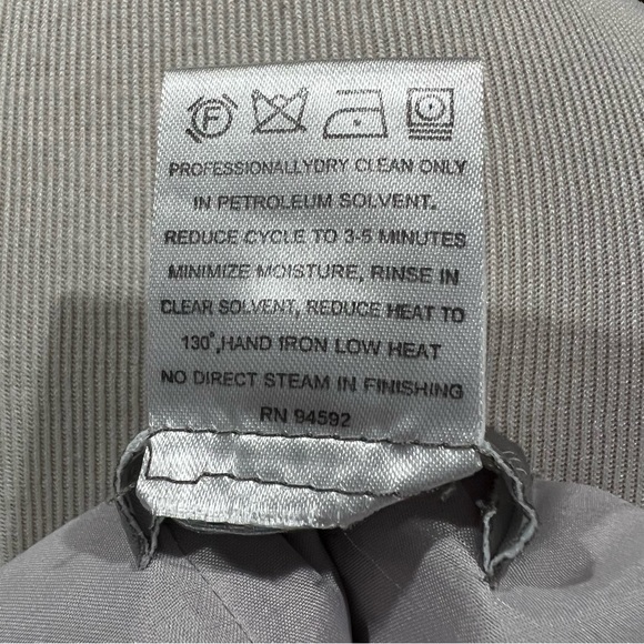 Amsale New York Platinum Leif Maxi Gown Size 14 - Picture 8 of 9